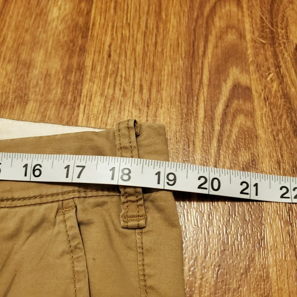 Hollister Chino Pants Men 36x32 Brown Slim Straight Epic Flex Preppy‎